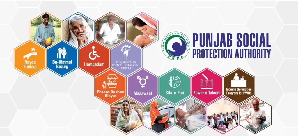 PSPA Punjab Social Protection Authority Online Registration